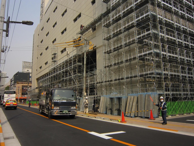 城中日本三年建筑工